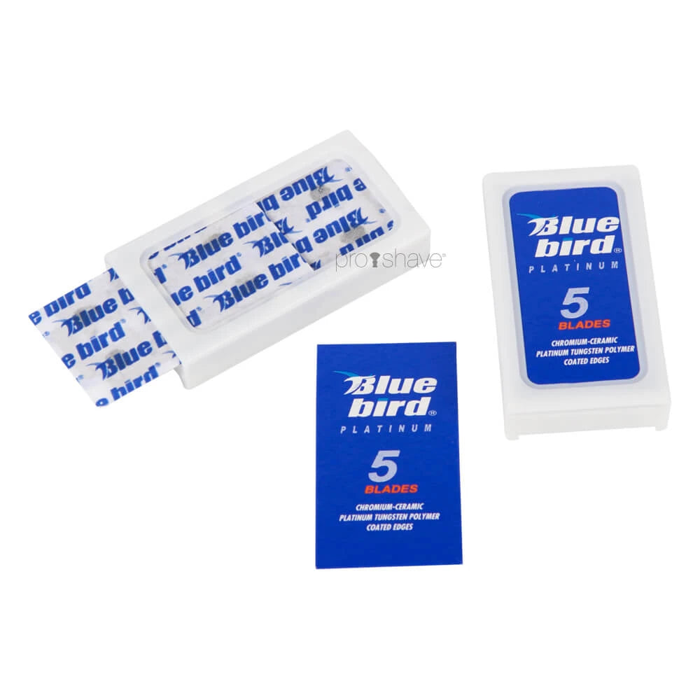 Bluebird DE Rasierklingen-Blätter, 2x5 Stück (10 Stück)