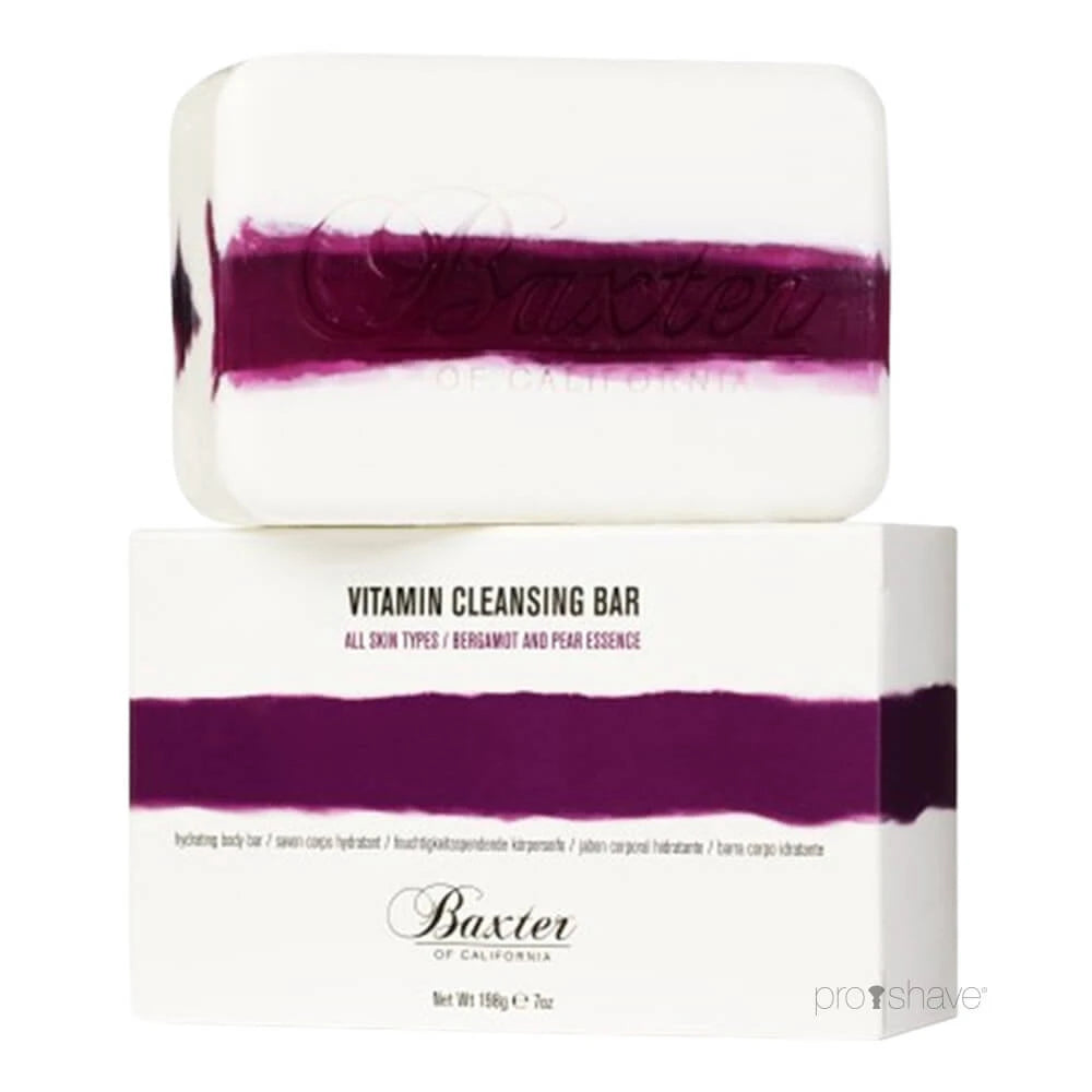 Vitamin Cleansing Body Bar, Bergamotte & Birne