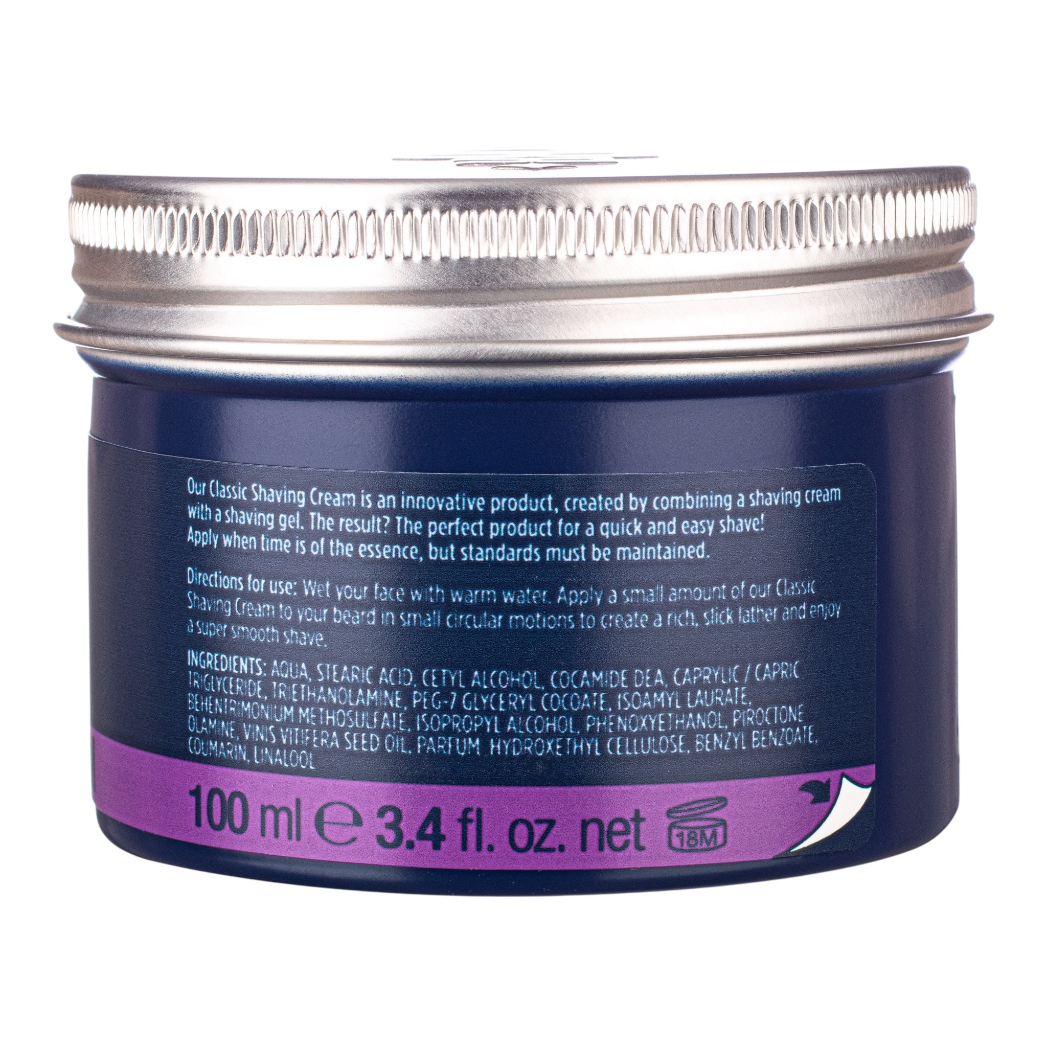 Rasiercreme, 100 ml.