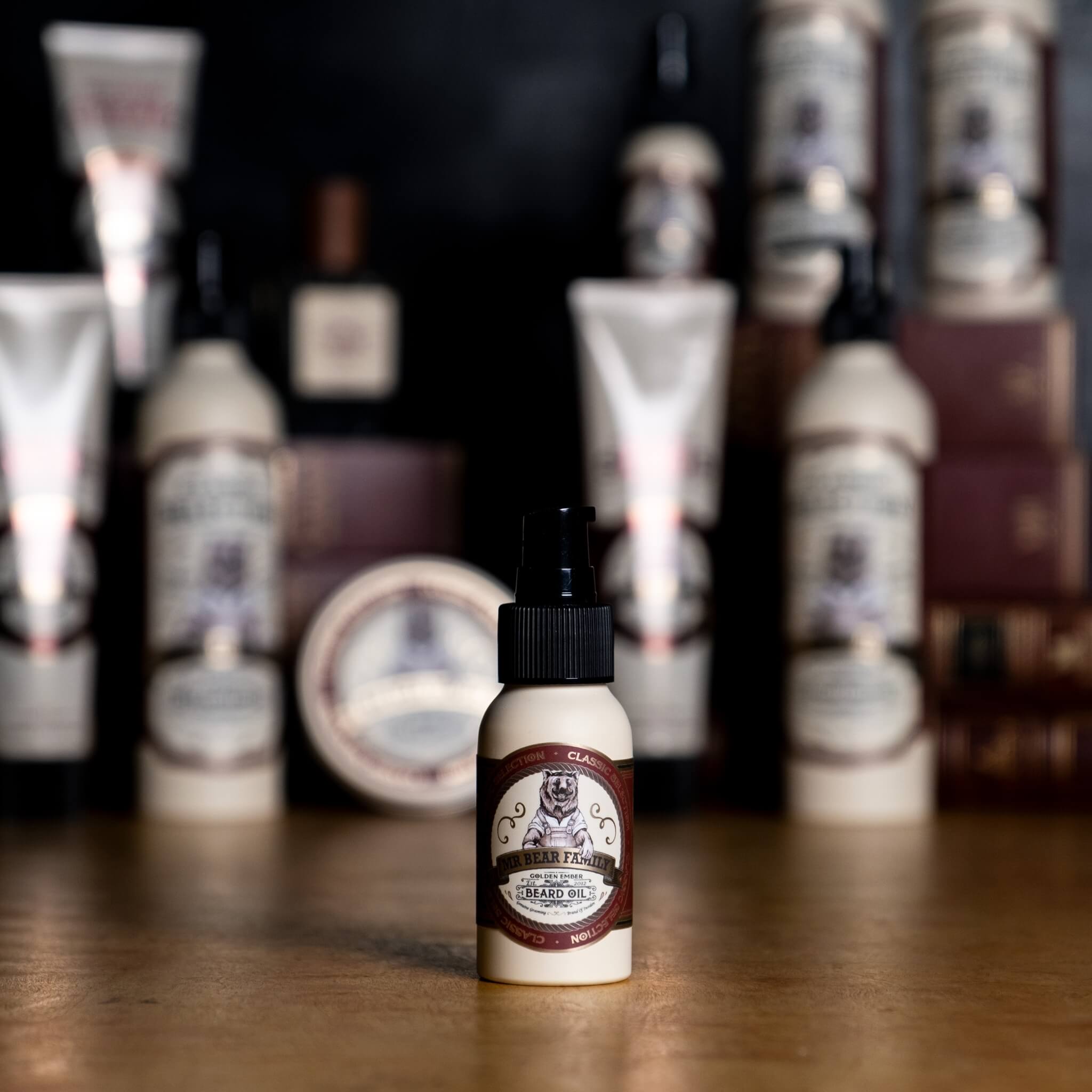 Bartwuchsöl, Golden Ember, 50 ml.