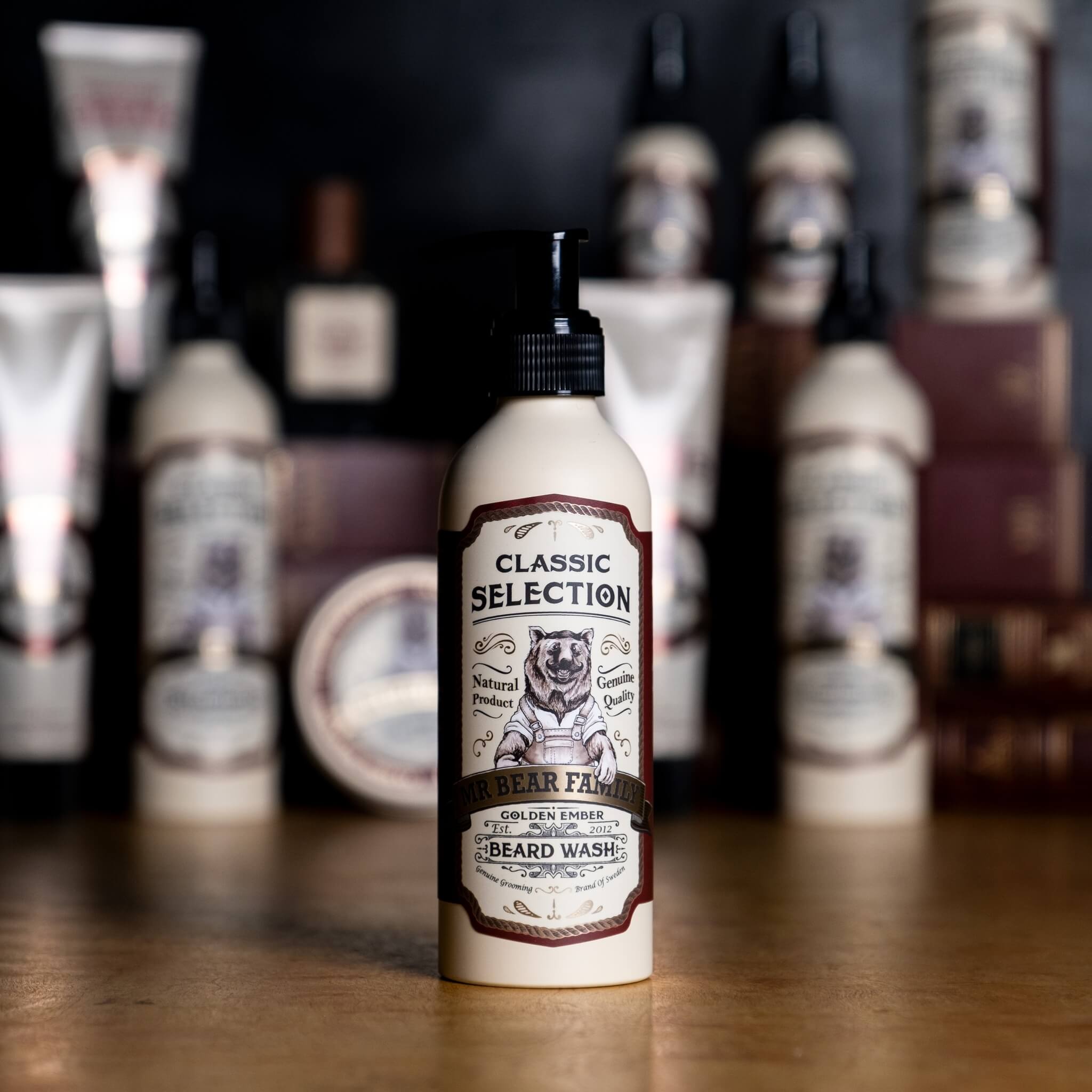 Bartwaschmittel, Golden Ember, 200 ml.
