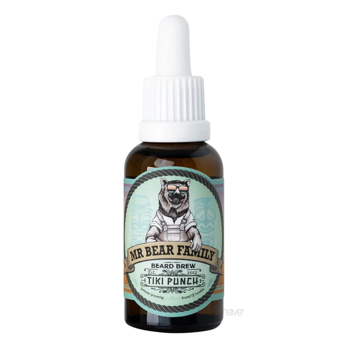 Bartöl, Beard Brew Oil, Tiki Punch, 30 ml.
