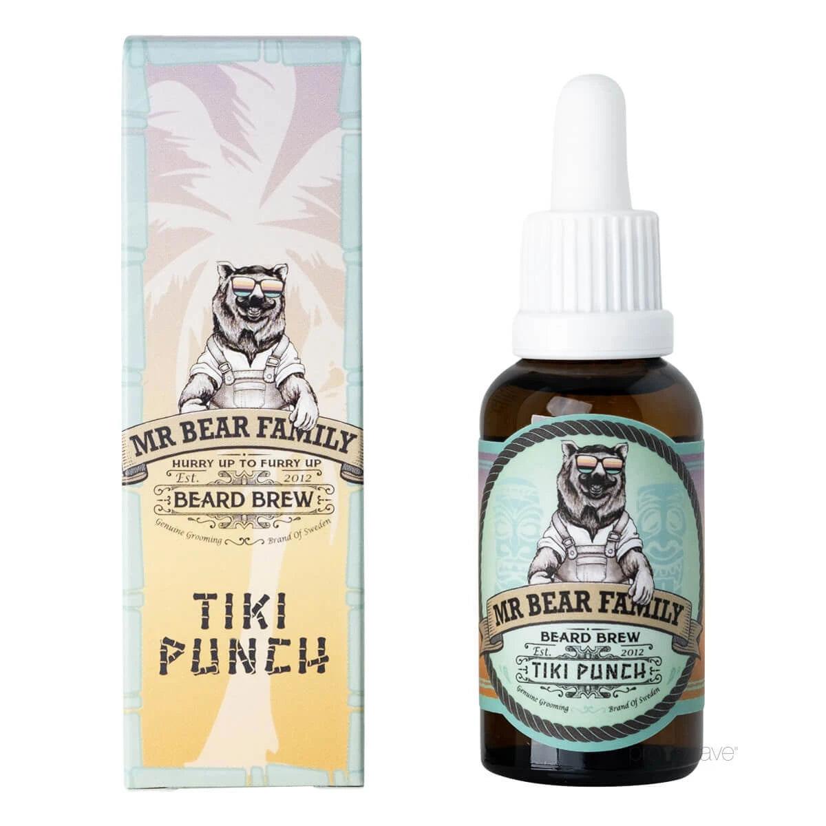 Bartöl, Beard Brew Oil, Tiki Punch, 30 ml.
