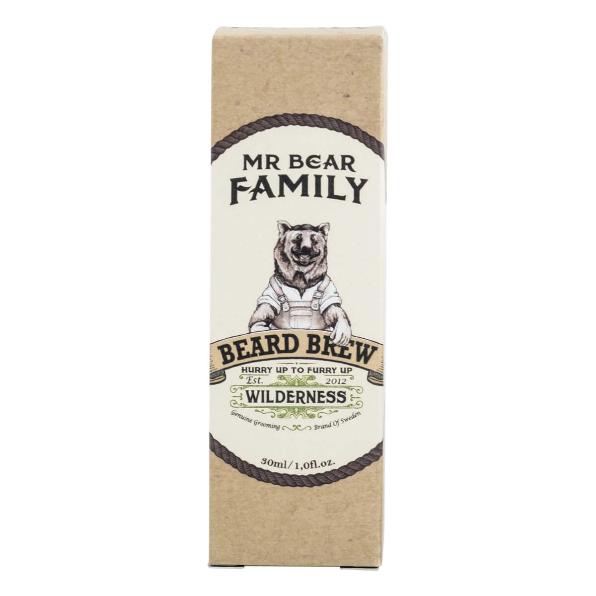 Bartöl, Beard Brew Oil, Wilderness, 30 ml.