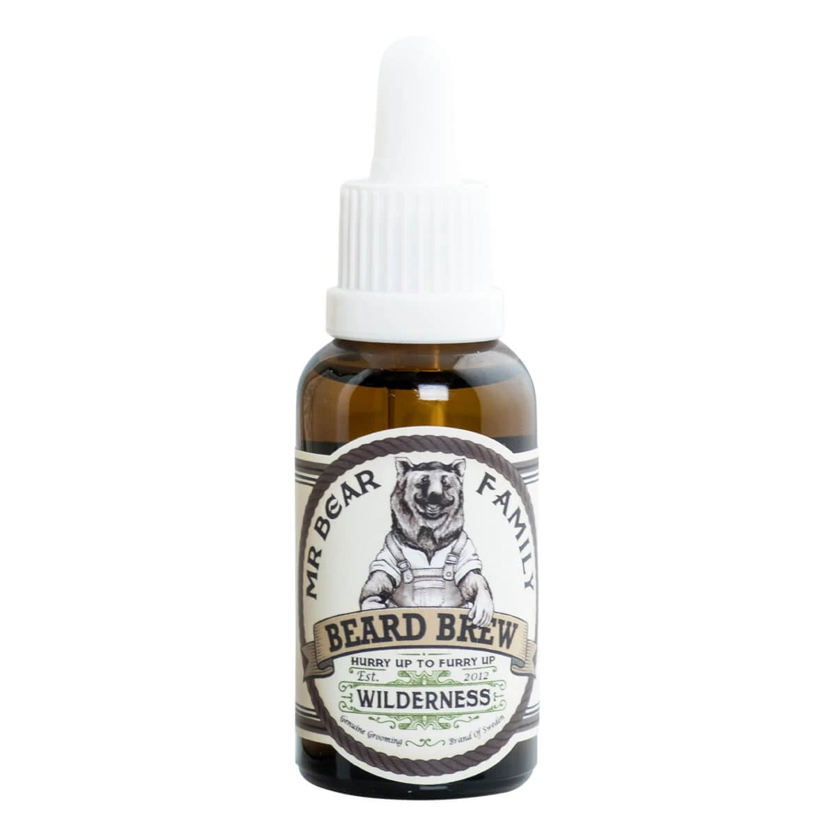 Bartöl, Beard Brew Oil, Wilderness, 30 ml.