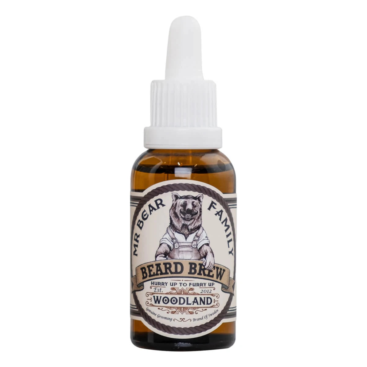 Bartöl, Bartbräuöl, Woodland, 30 ml.