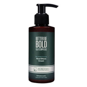 Head Shave Cream, Ultra-glide Formel, 150 ml.