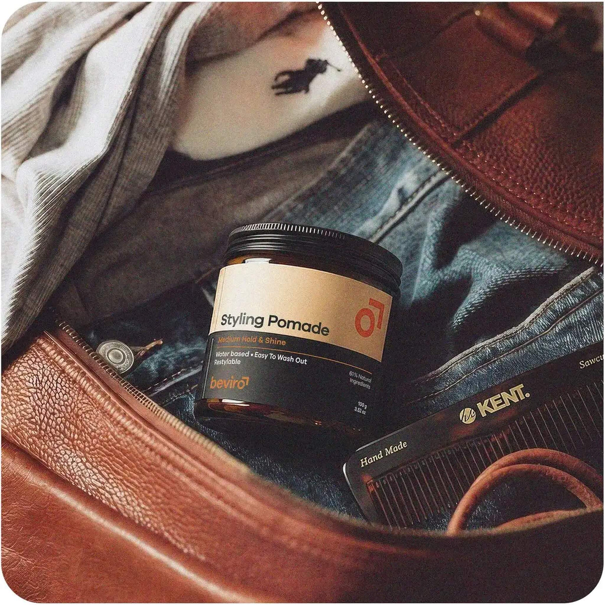 Styling-Pomade, mittlerer Halt & Glanz, 100 g.