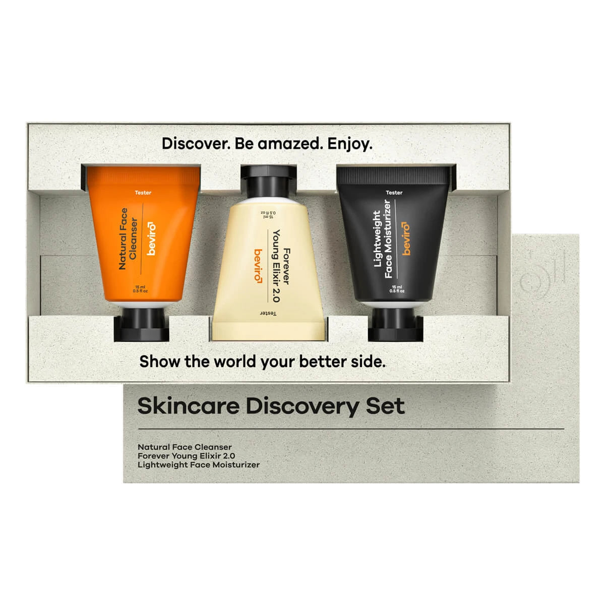 Pflegeset Discovery, 3 x 15 ml.