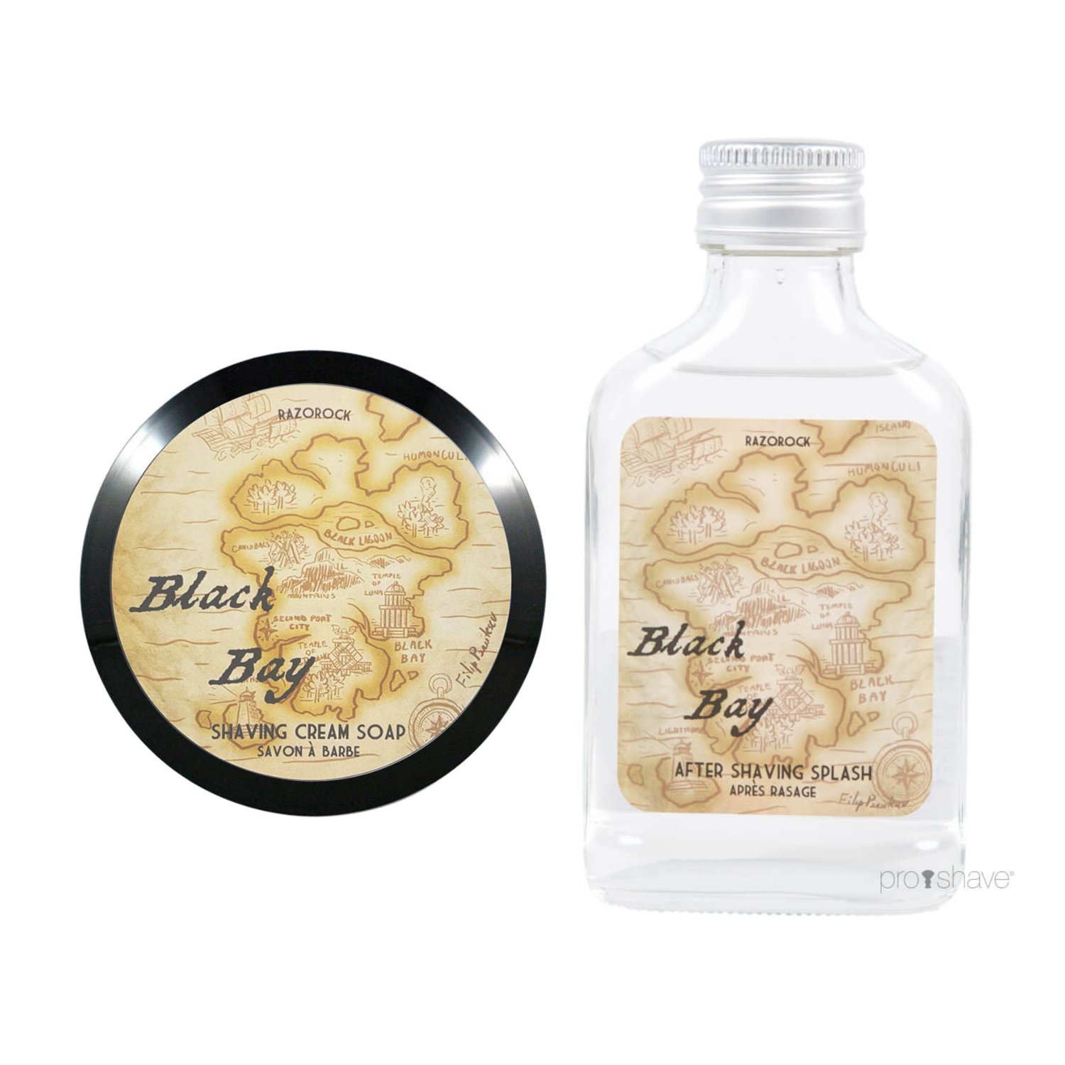 Black Bay Set, Rasierseife und Aftershave