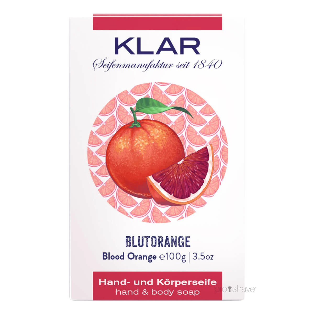 Seife, Blutorange, 100 gr.