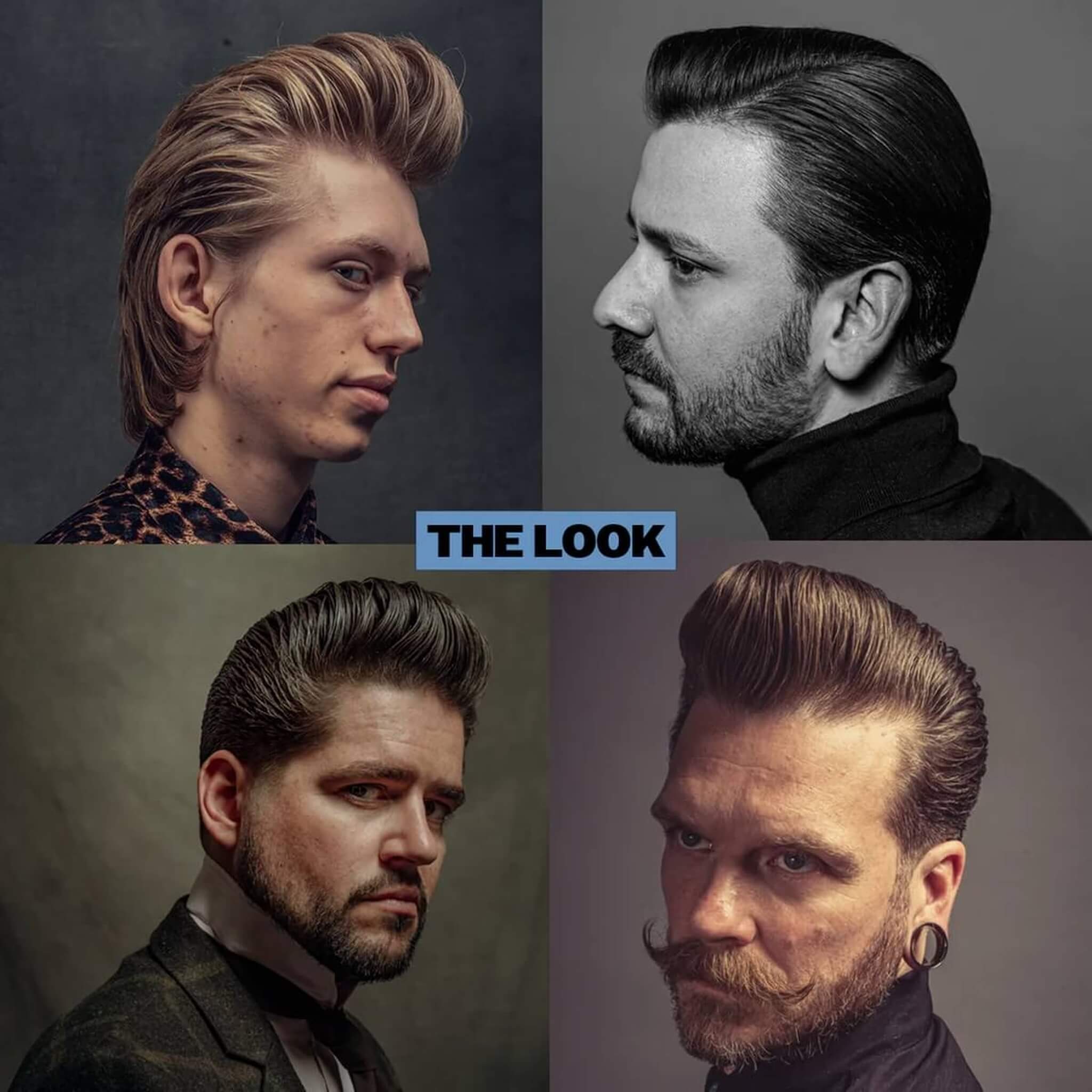 Blaue wasserlösliche Pomade - Starker Halt, 95 g.