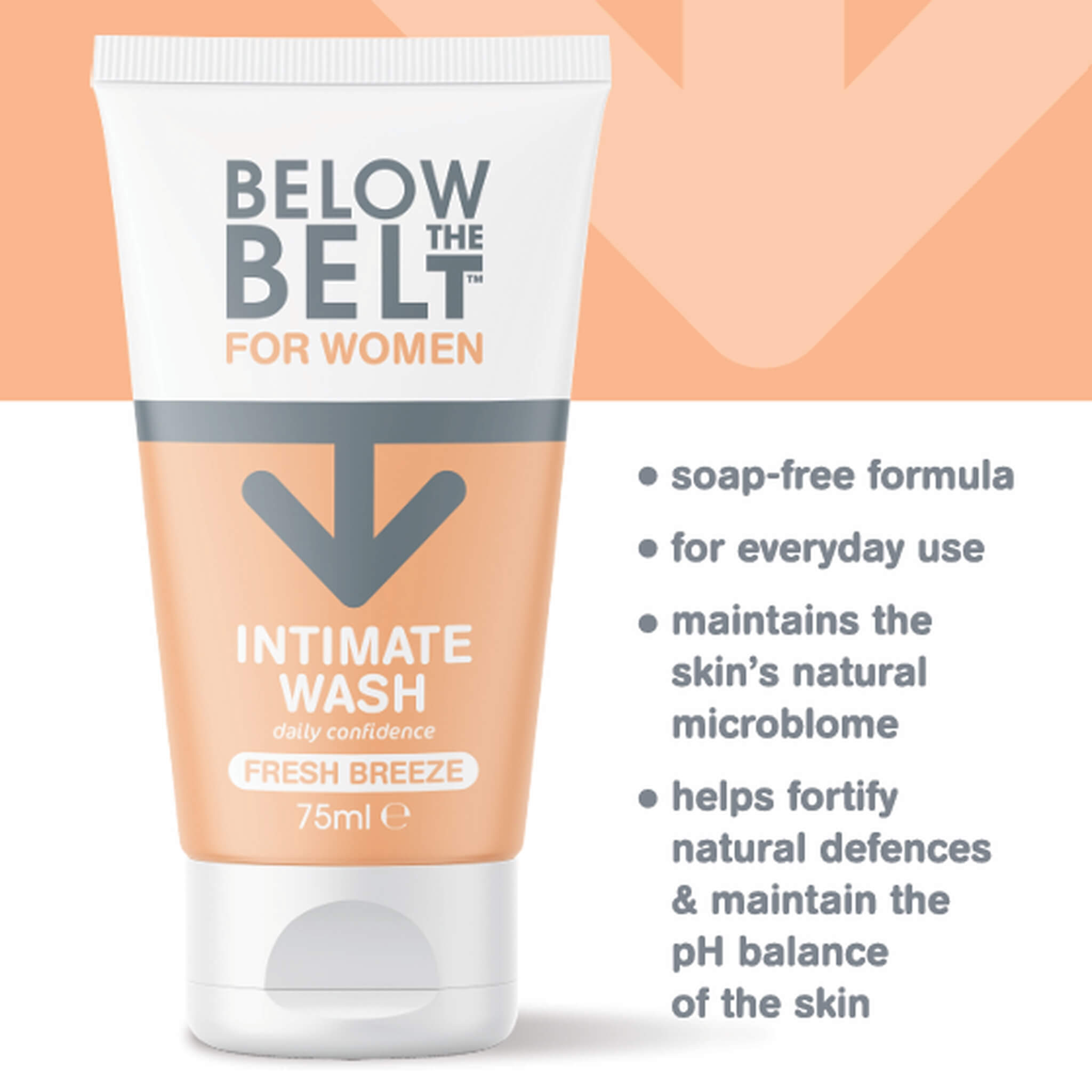 Intimwaschmittel - Frauen, Fresh Breeze, 75 ml.