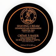 Rasiercreme, Cedarwood & Sandalwood Oils, 200 ml.