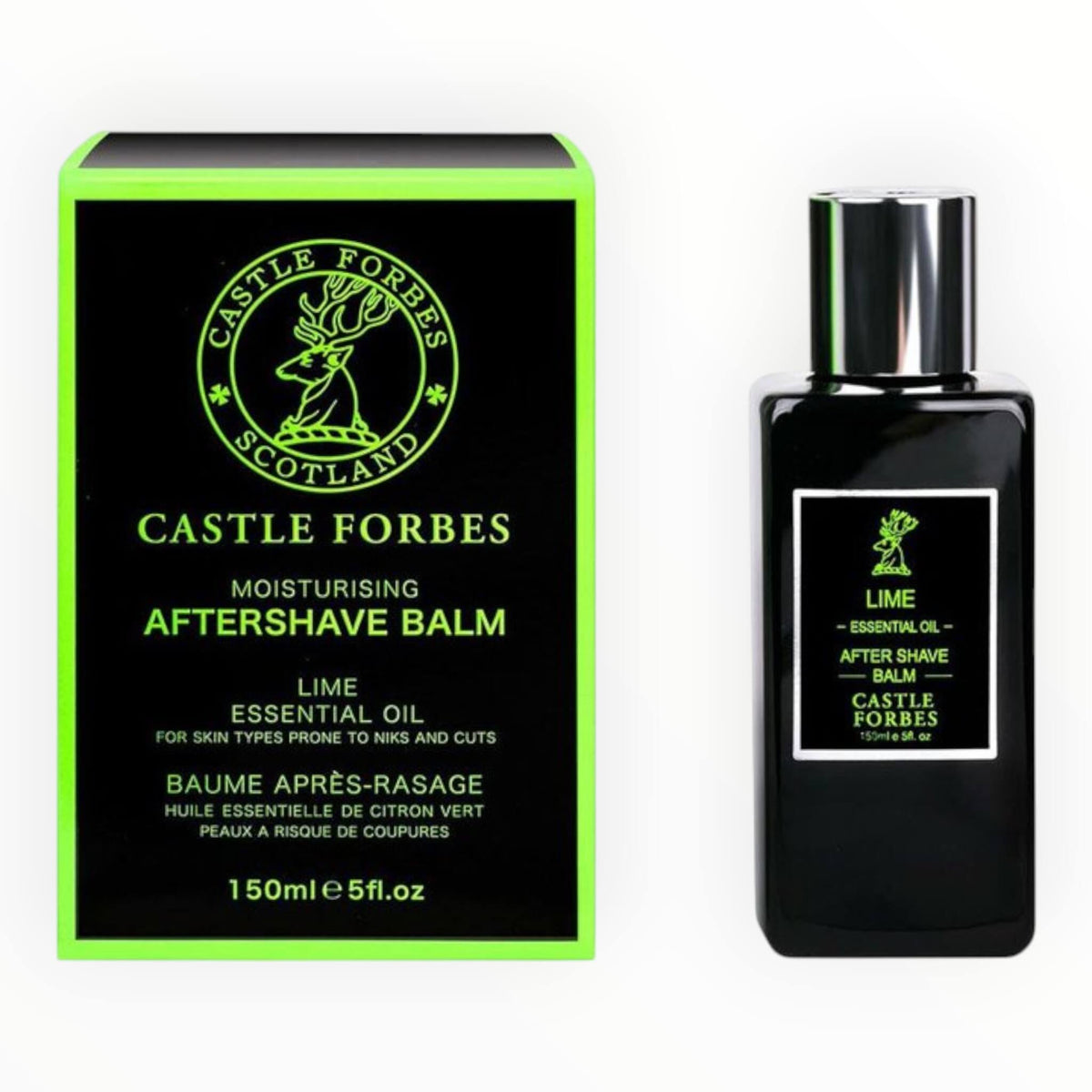 Aftershave Balsam, Lime Essential Oils, 150 ml.