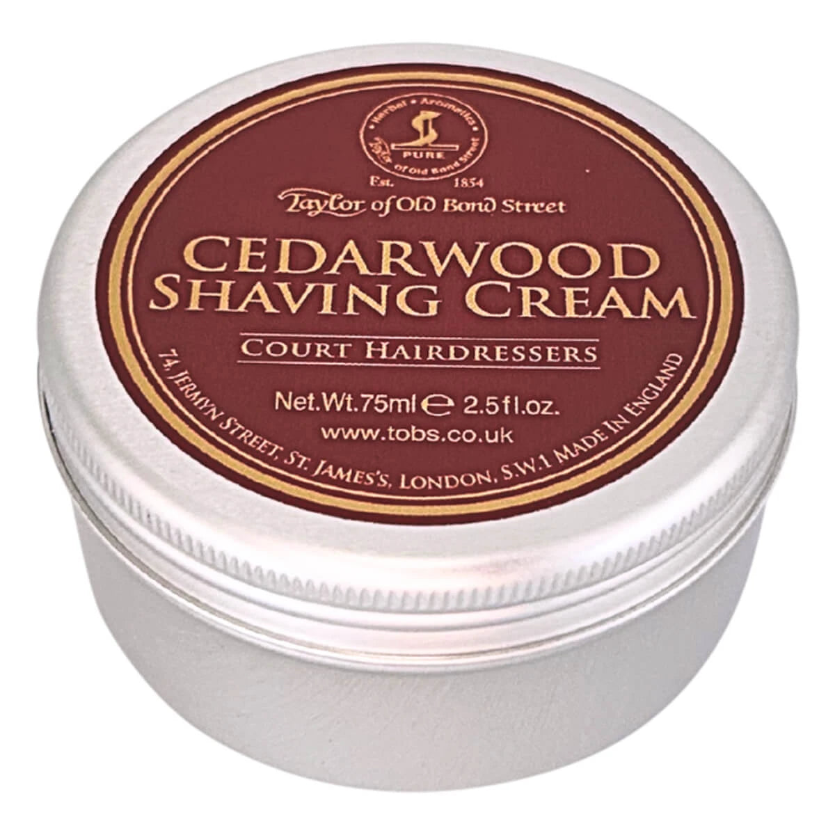 Rasiercreme, Zedernholz, 75 ml.
