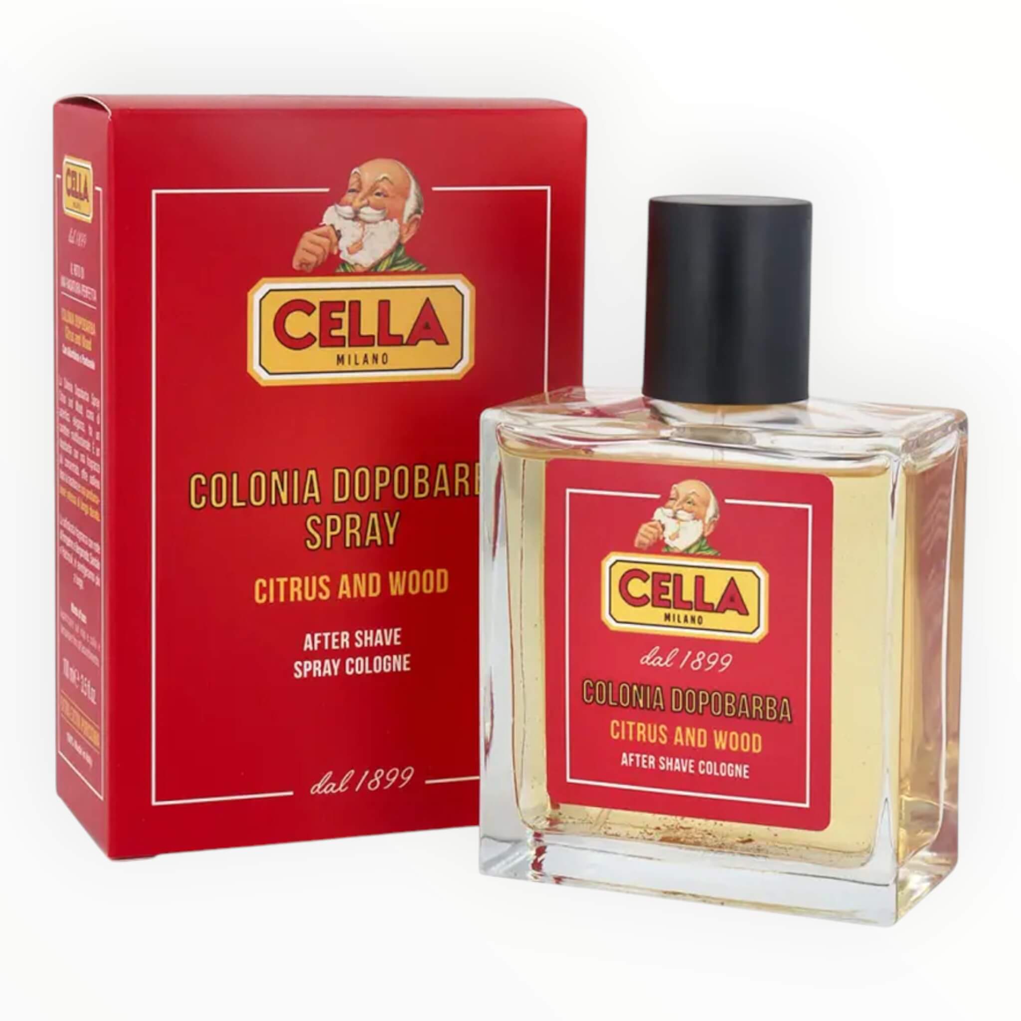 Aftershave Cologne Spray, Zitrus & Holz, 100 ml.