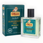 Bio Aftershave Cologne Spray, kühl und würzig, 100 ml.