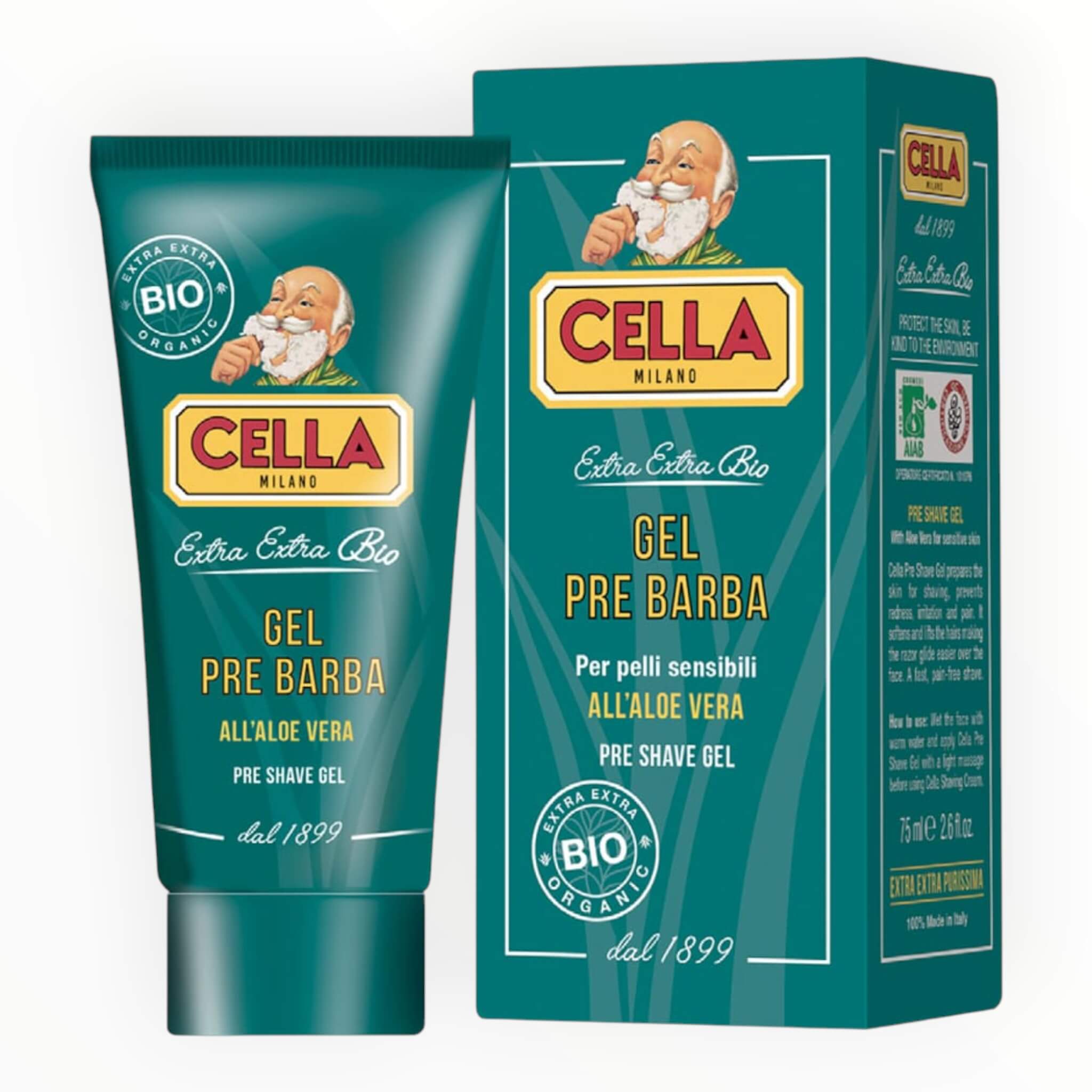 Bio Pre-Shave Gel, 75 ml.