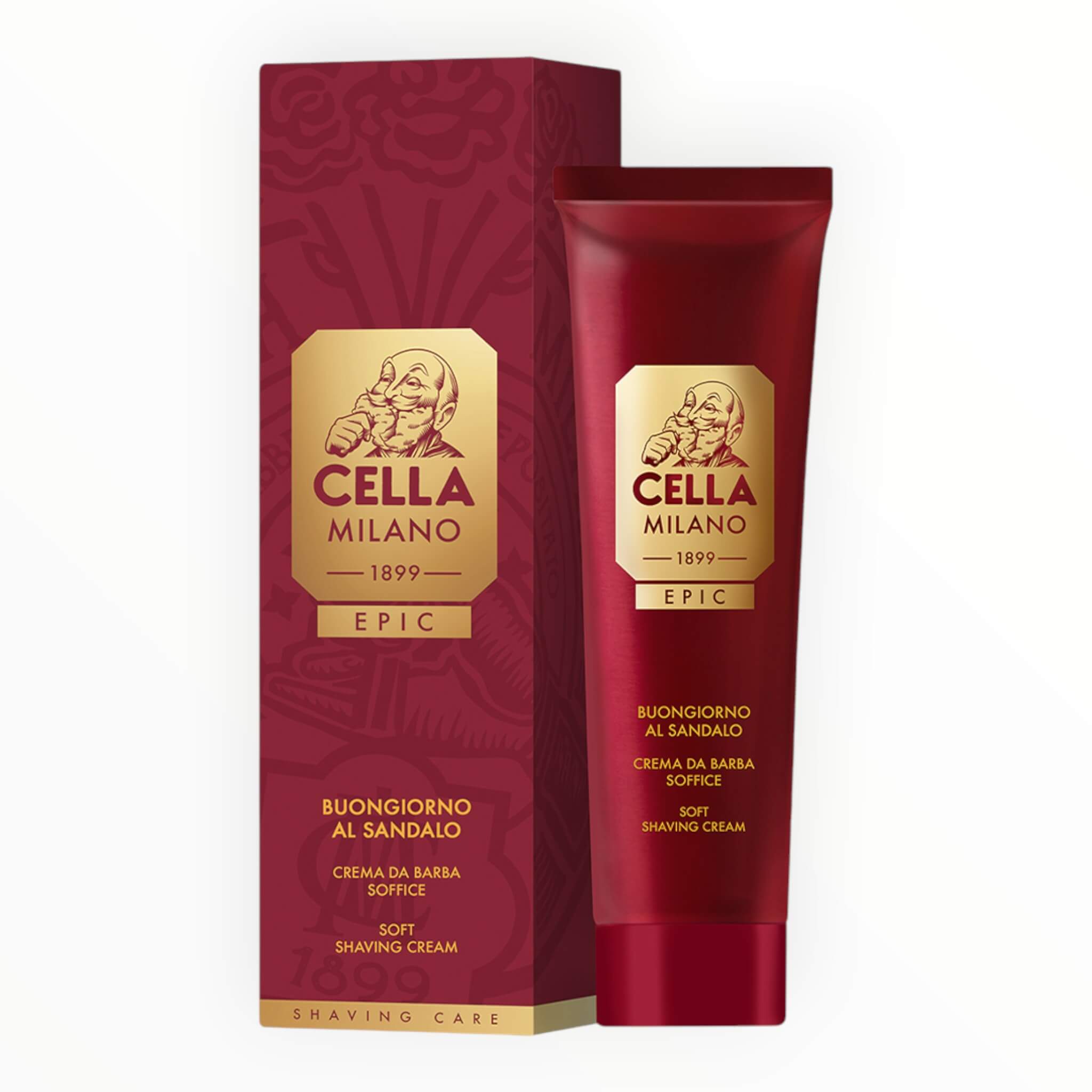 Epic Rasiercreme, Buongiorno al Sandalo, 100 ml.