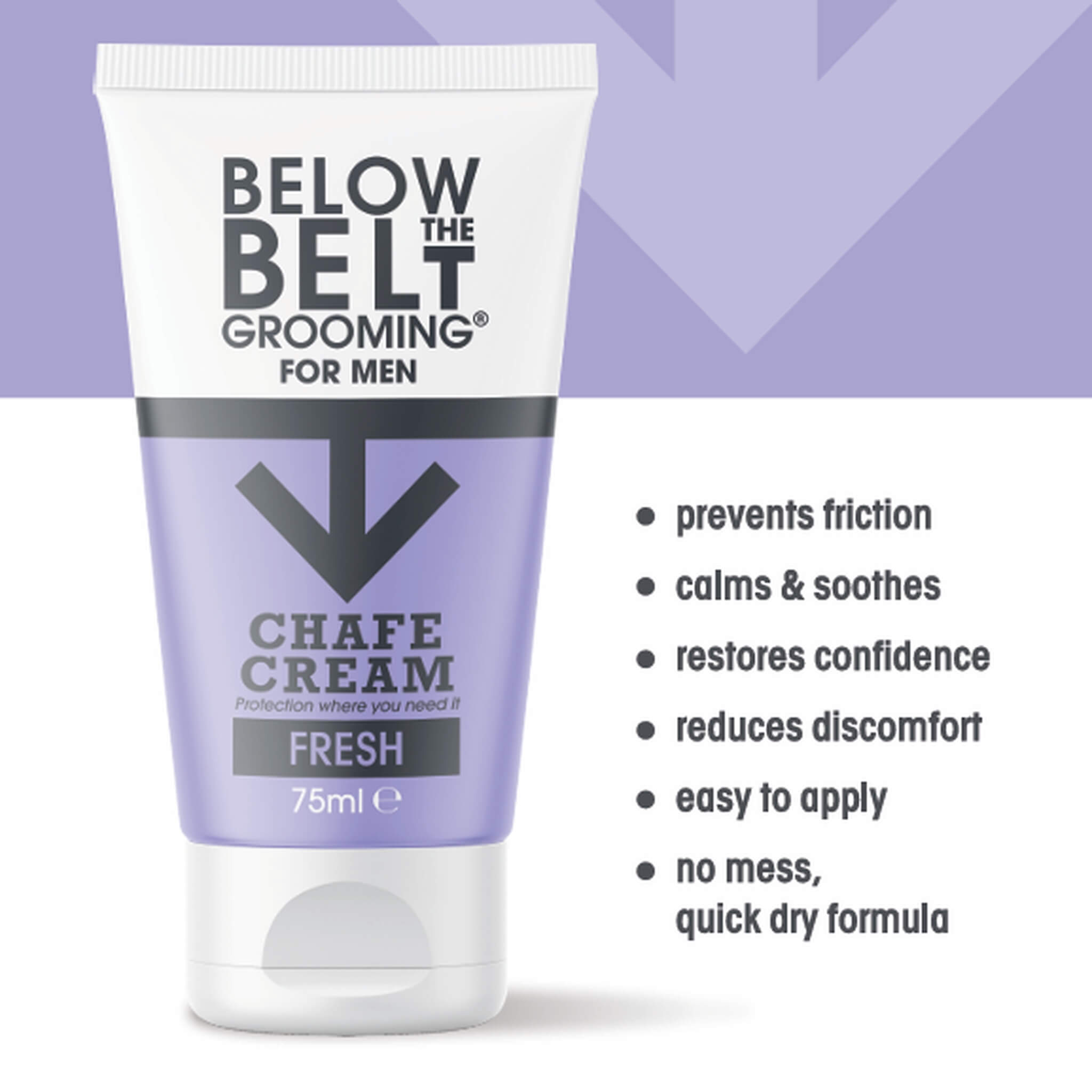 Creme gegen Wundscheuern - Männer, Fresh, 75 ml.
