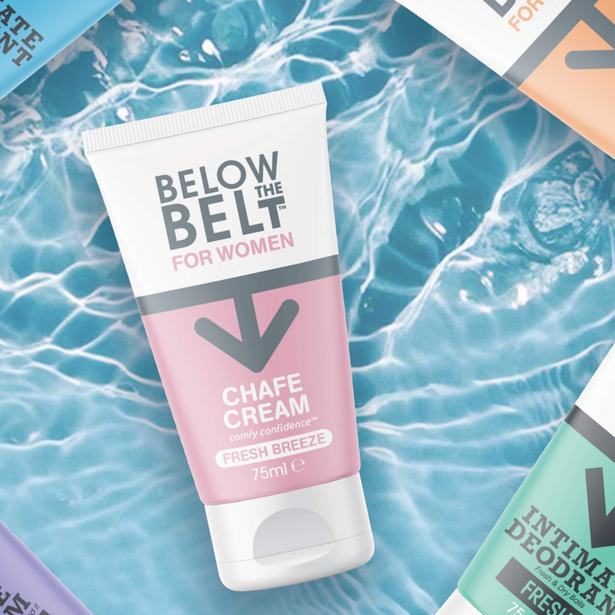 Creme gegen Wundscheuern - Frauen, Fresh Breeze, 75 ml.