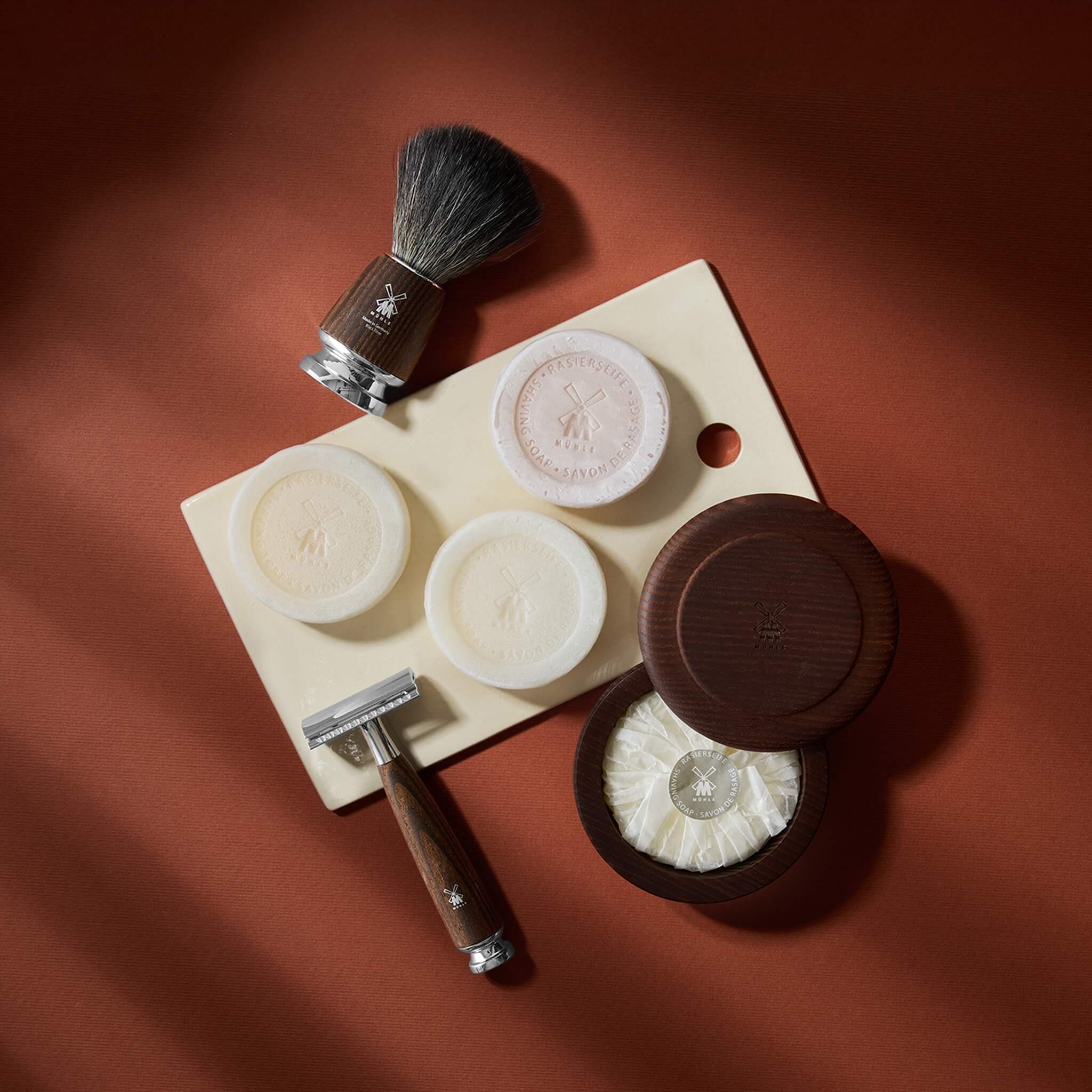 Rasierseife, Grapefruit & Minze, 65 gr.