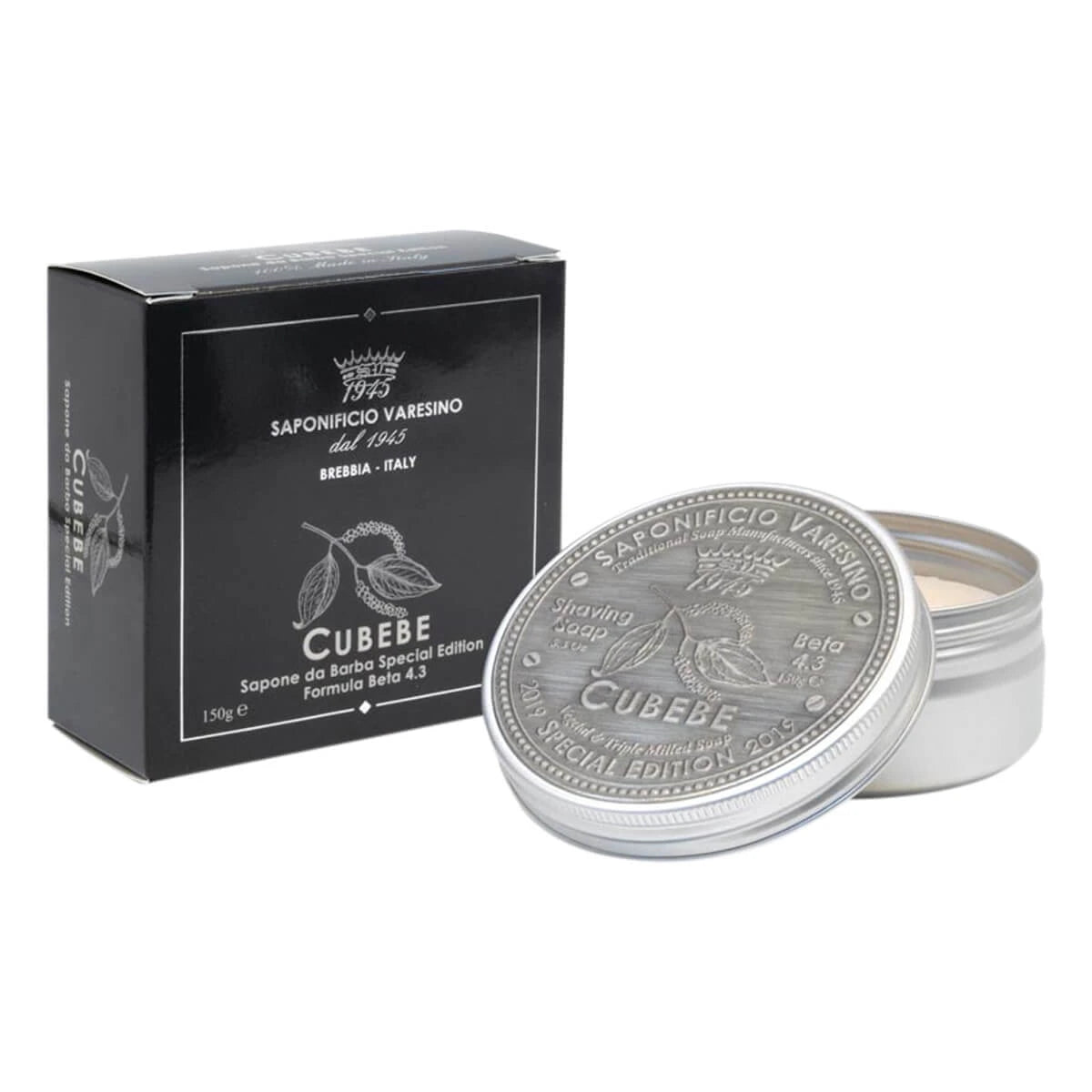 Rasierseife, Cubebe, 150 gr.