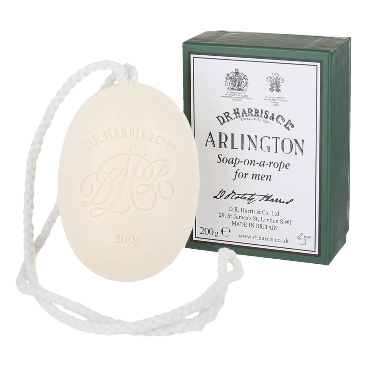 Arlington Badeseife an einem Faden, 200 g.