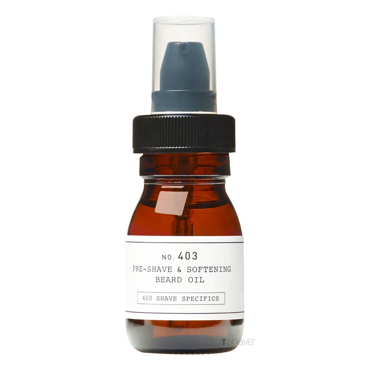 Bartöl vor der Rasur & Erweichung, Nr. 403, 30 ml.
