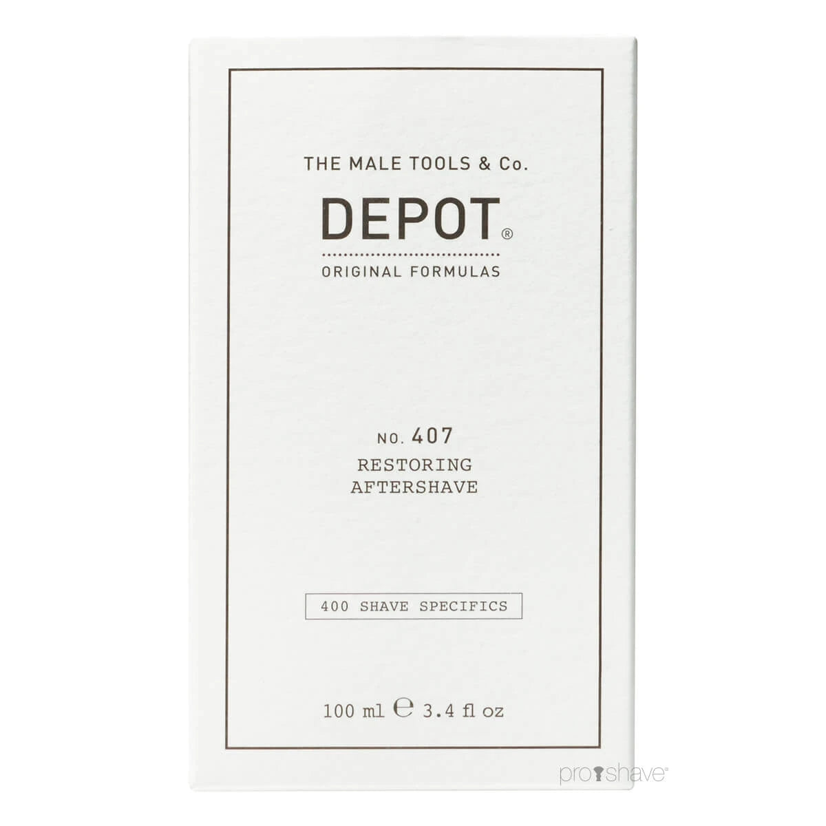 Restaurierendes Aftershave, Nr. 407, 100 ml.