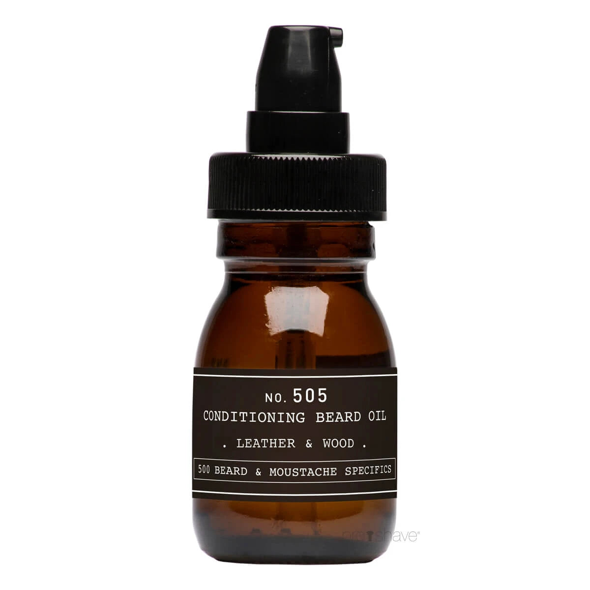 Pflegendes Bartöl, Leder & Holz, Nr. 505, 30 ml.