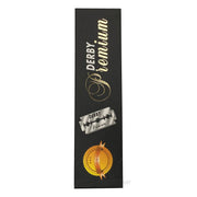 Schwarze Premium DE-Rasierklingen, 1 Stück, 20x5 Stück (100 Stück)