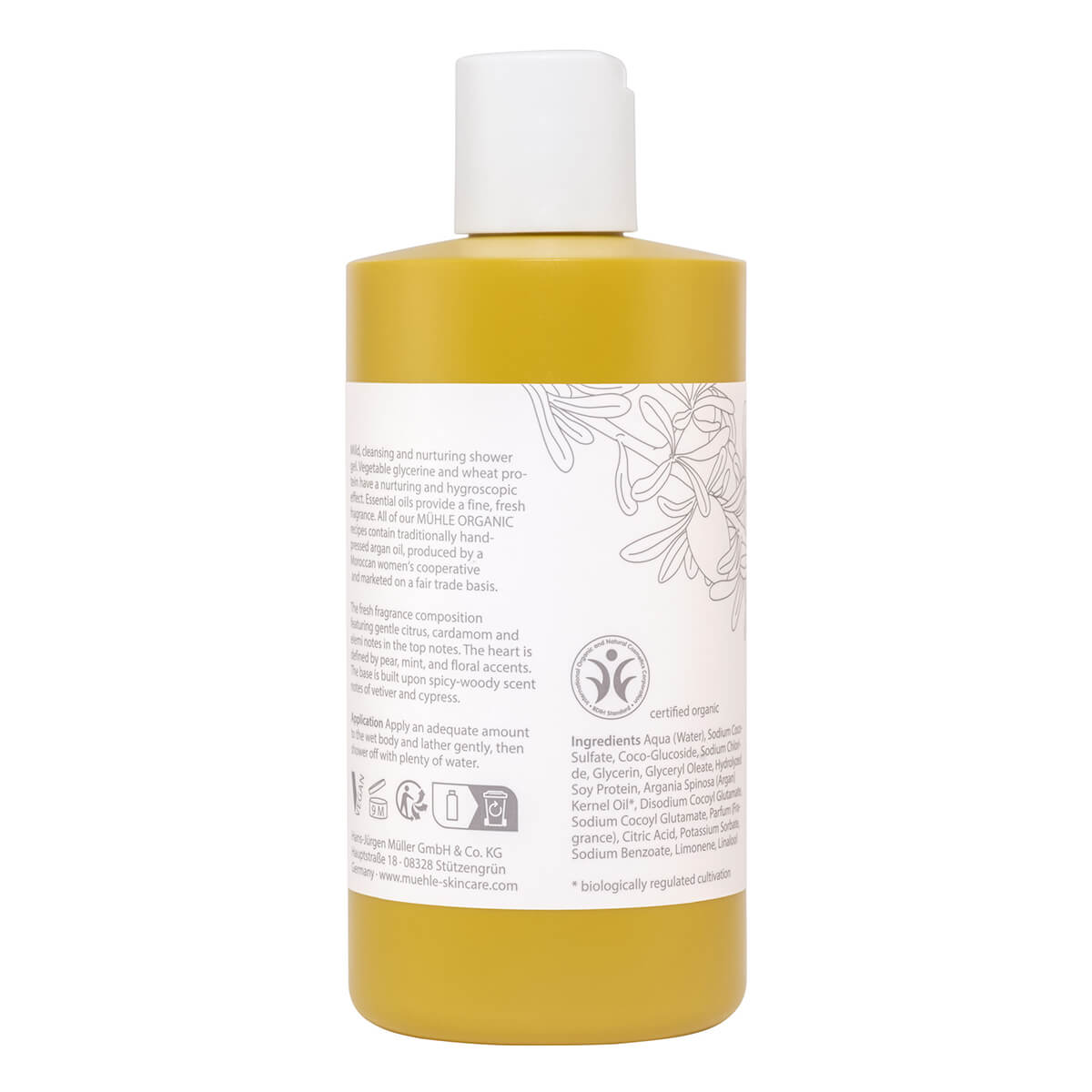Organic Duschgel, 300 ml.