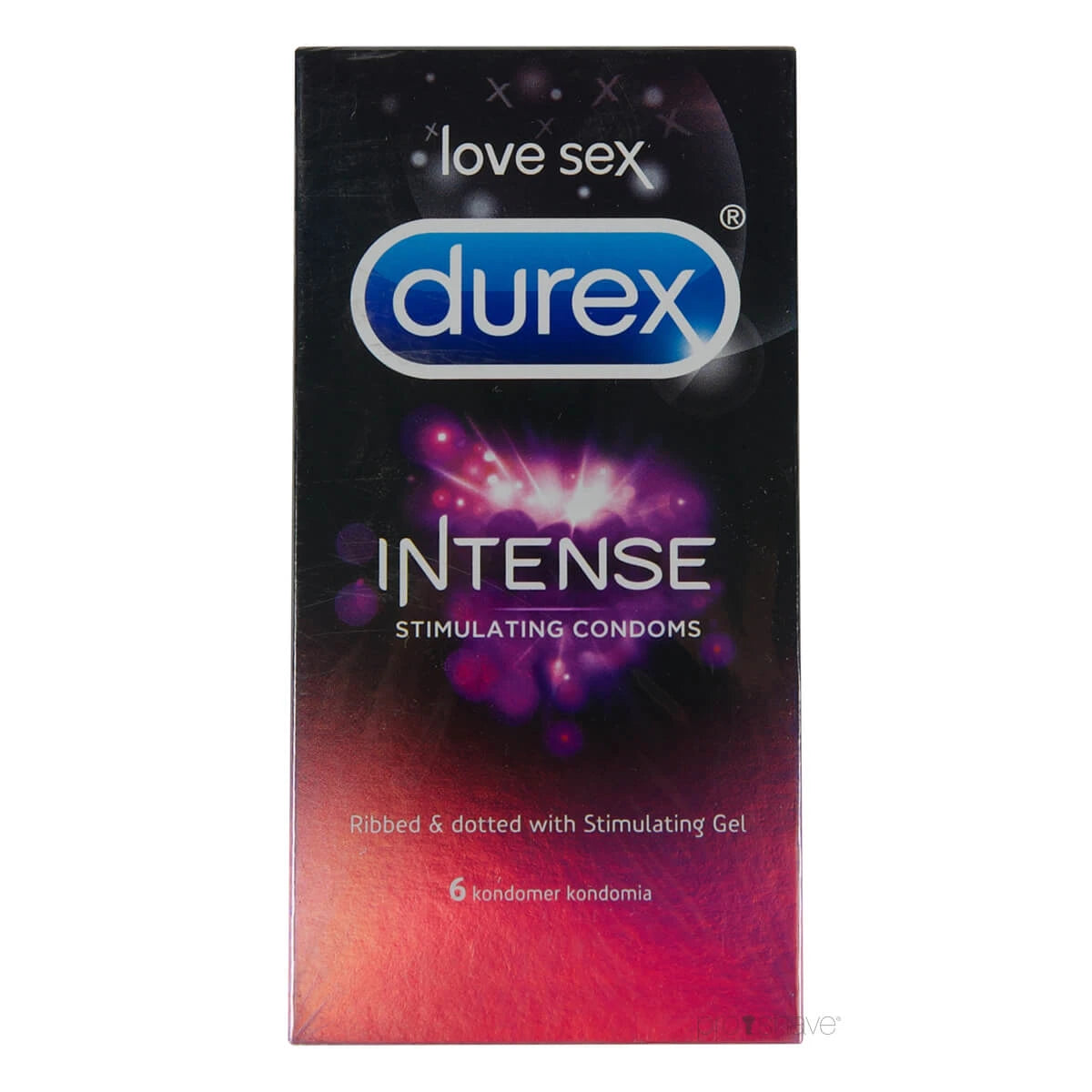 Kondome Intense, 6 Stück.