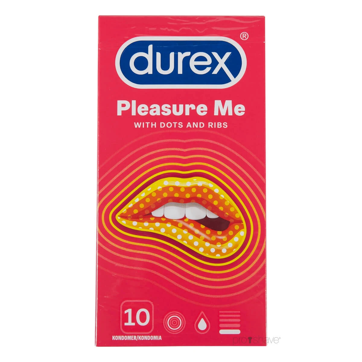 Pleasure Me Kondome, 10 Stück.