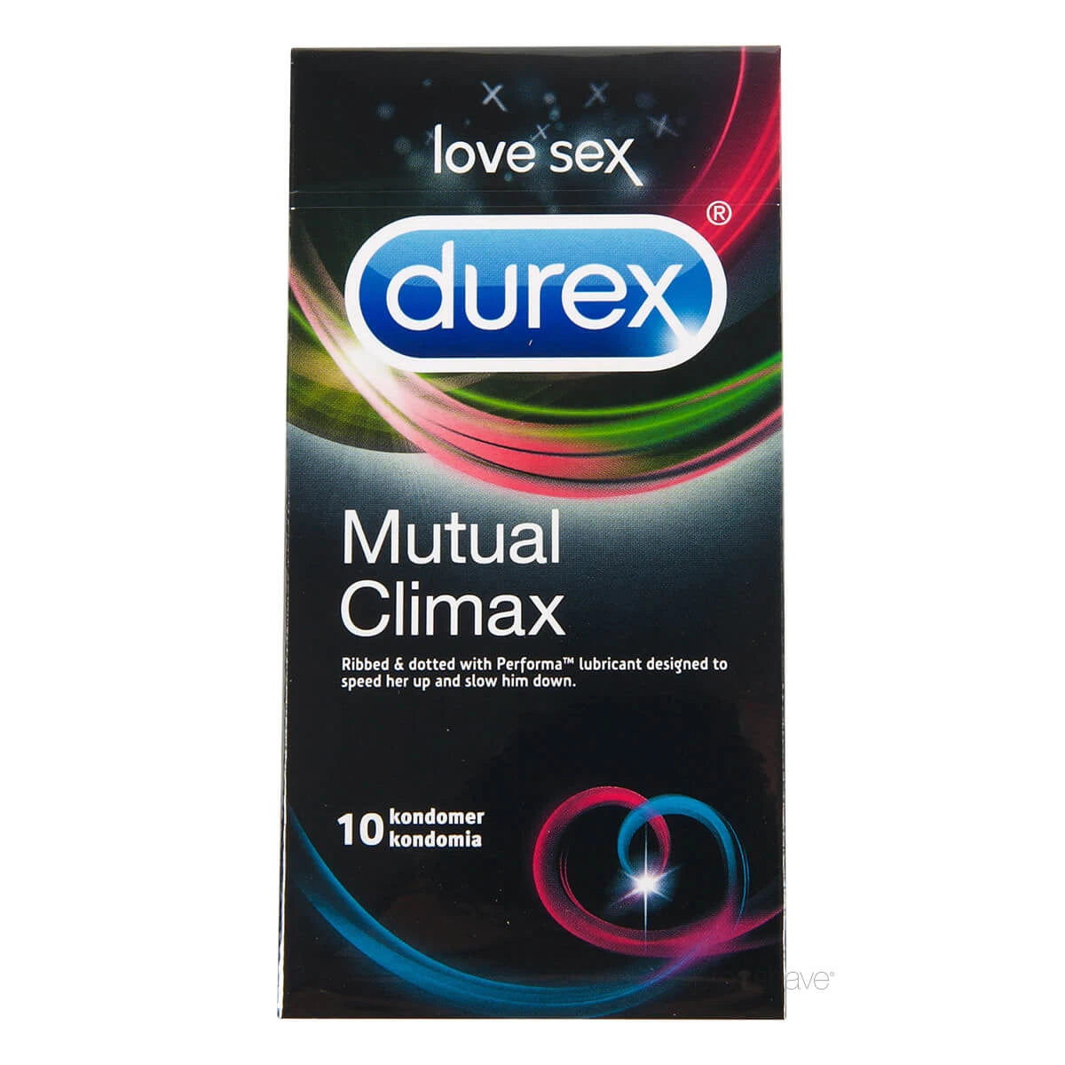 Mutual Climax Kondome, 10 Stück.
