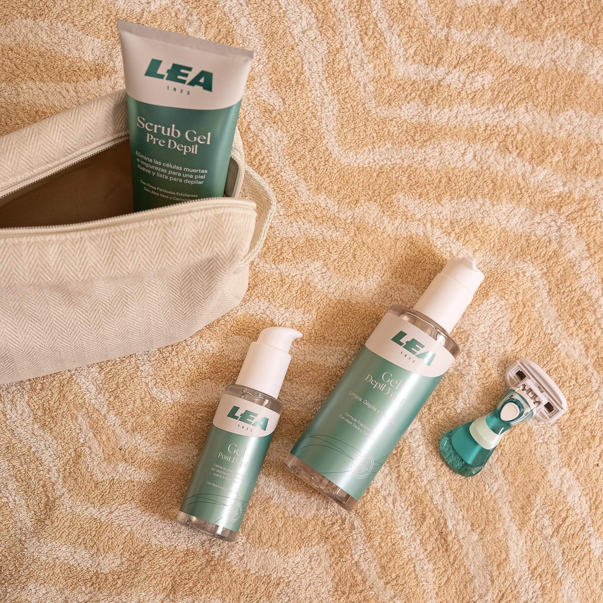 Aftershave Gel für Körper & Intimrasur, 100 ml.