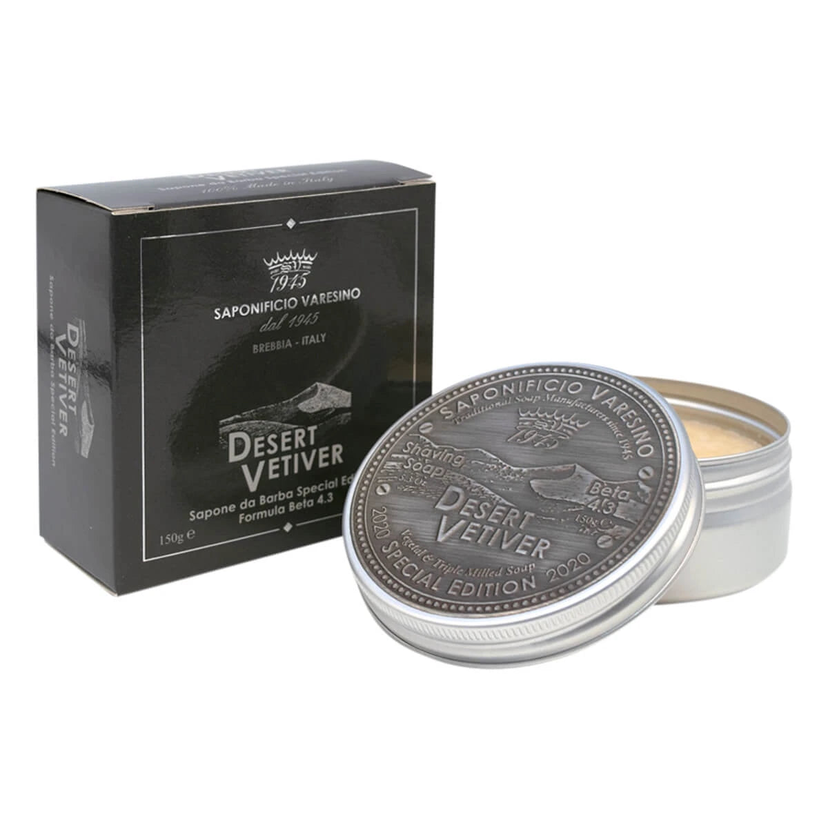 Rasierseife, Desert Vetiver, 150 gr.