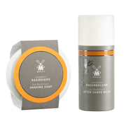 Sanddorn Set, Rasierseife und Aftershave Balsam