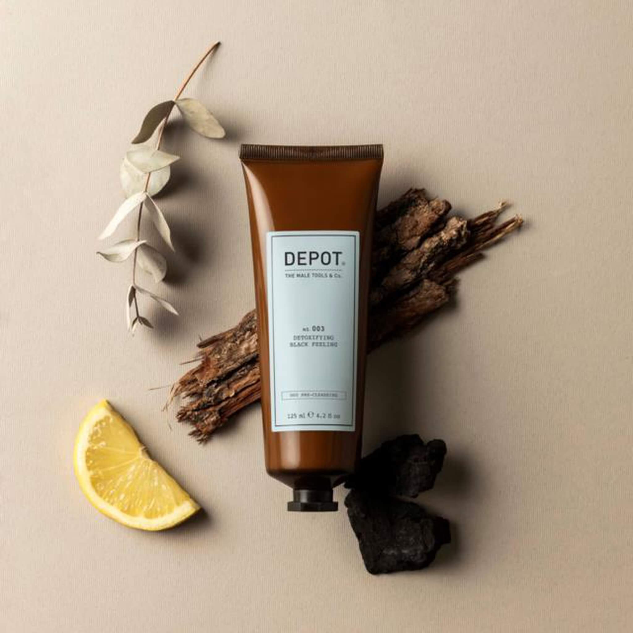 Entgiftendes Schwarzes Peeling, Nr. 003, 125 ml.