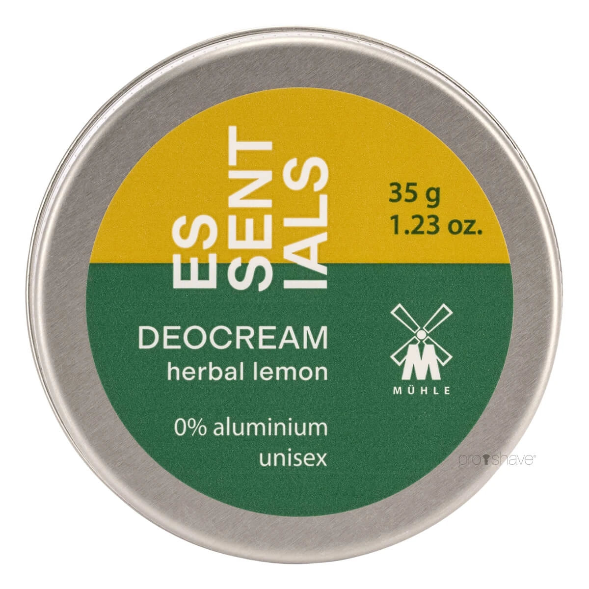 Deodorant Creme, Kräuter-Zitrone, Essentials, 35 gr.