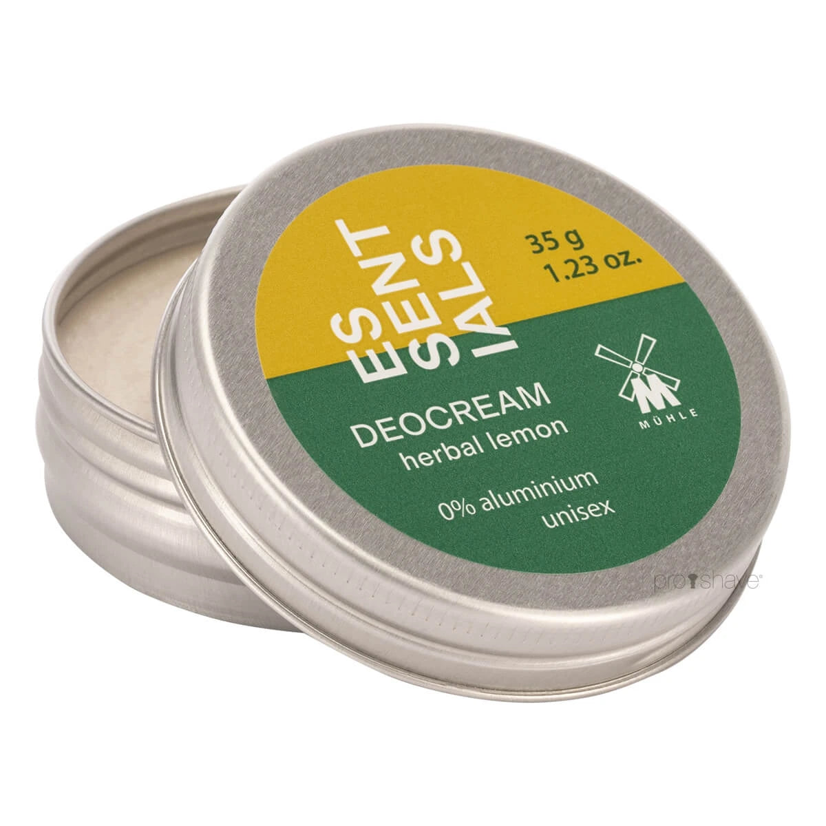 Deodorant Creme, Kräuter-Zitrone, Essentials, 35 gr.