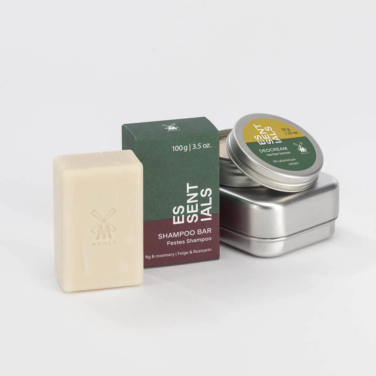 Deodorant Creme, Kräuter-Zitrone, Essentials, 35 gr.