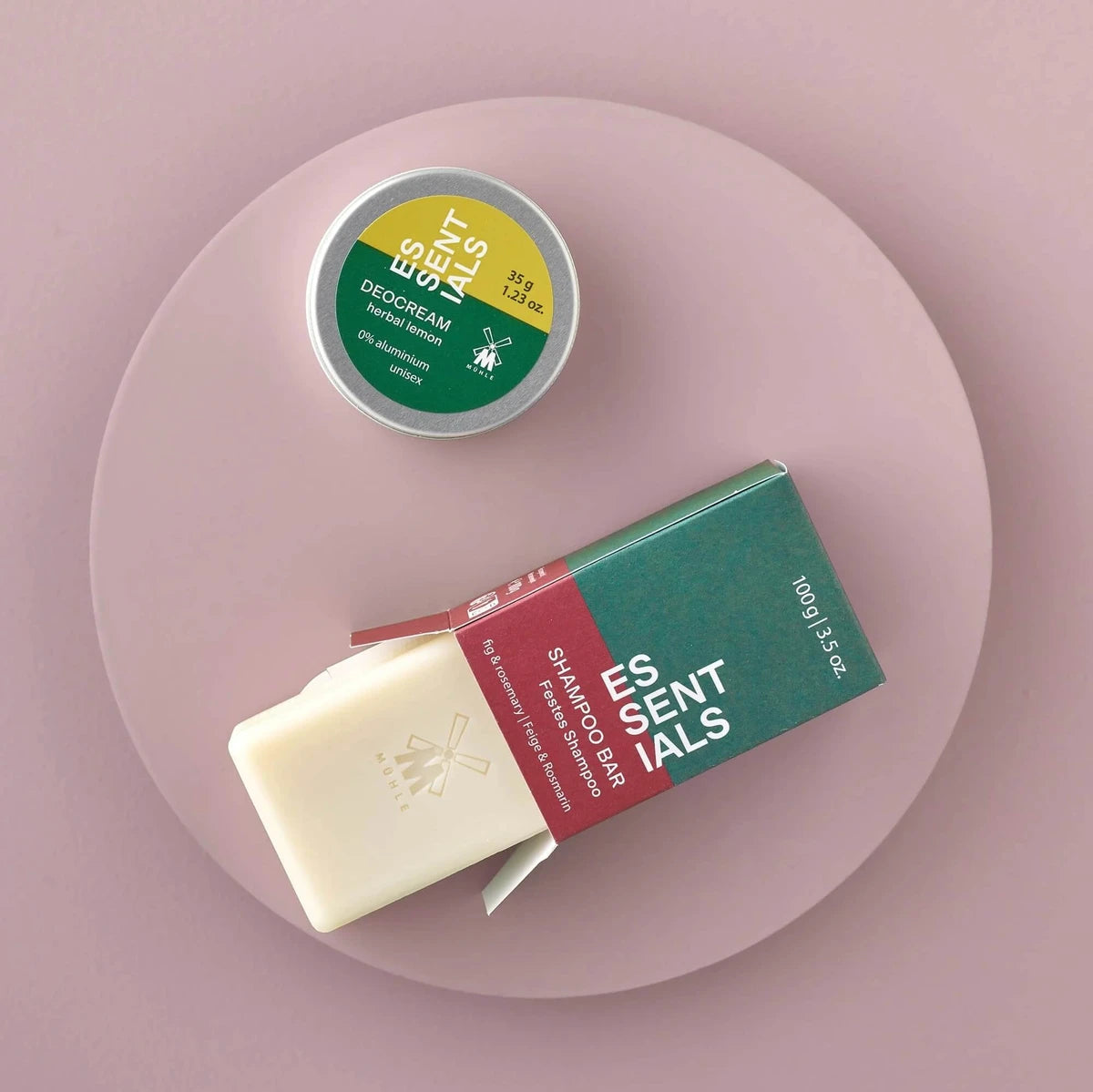 Deodorant Creme, Kräuter-Zitrone, Essentials, 35 gr.