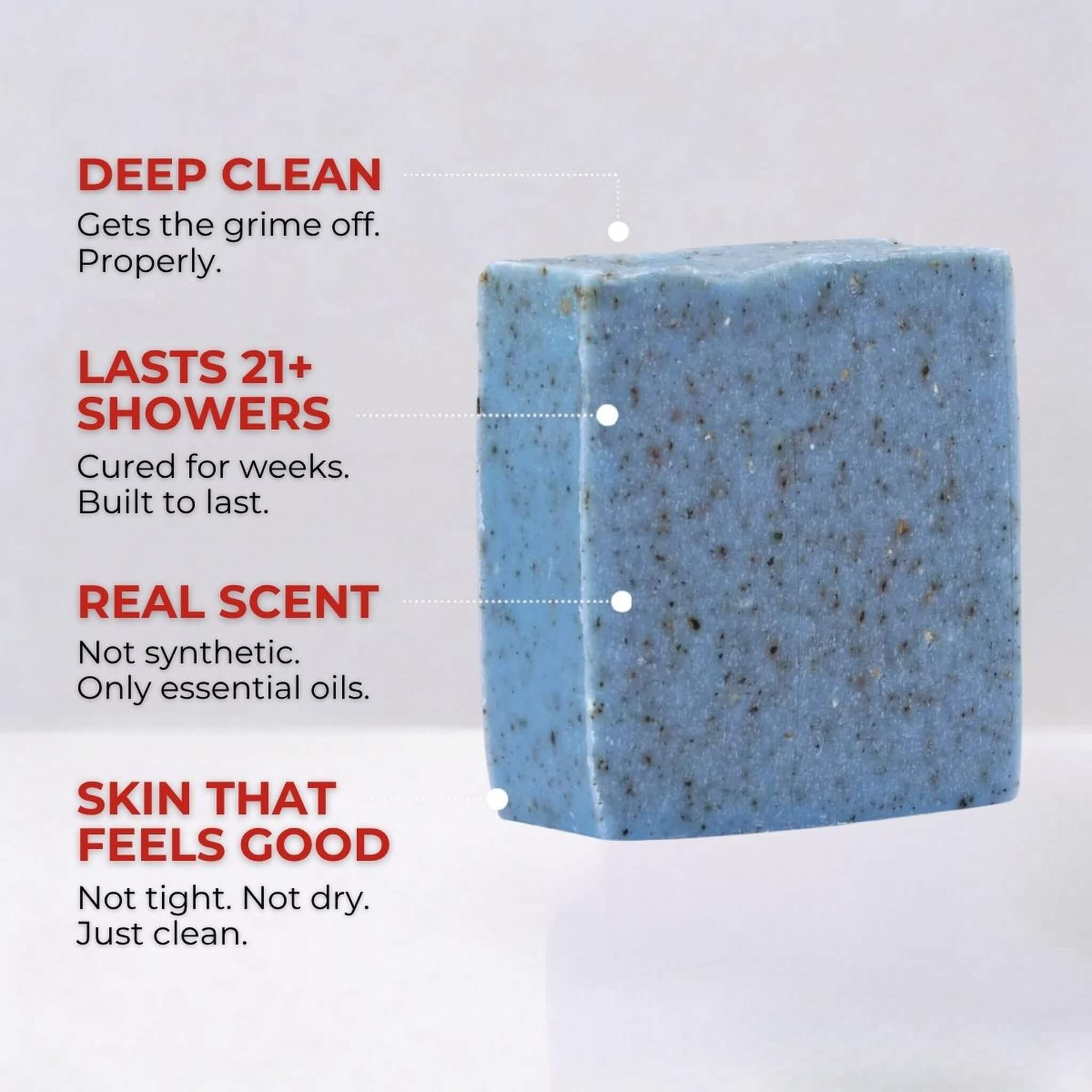 Seife, Eucalyptus on Ice, 135 g.