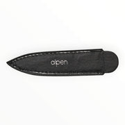 Etui für Scheren, Leder, 12 cm.