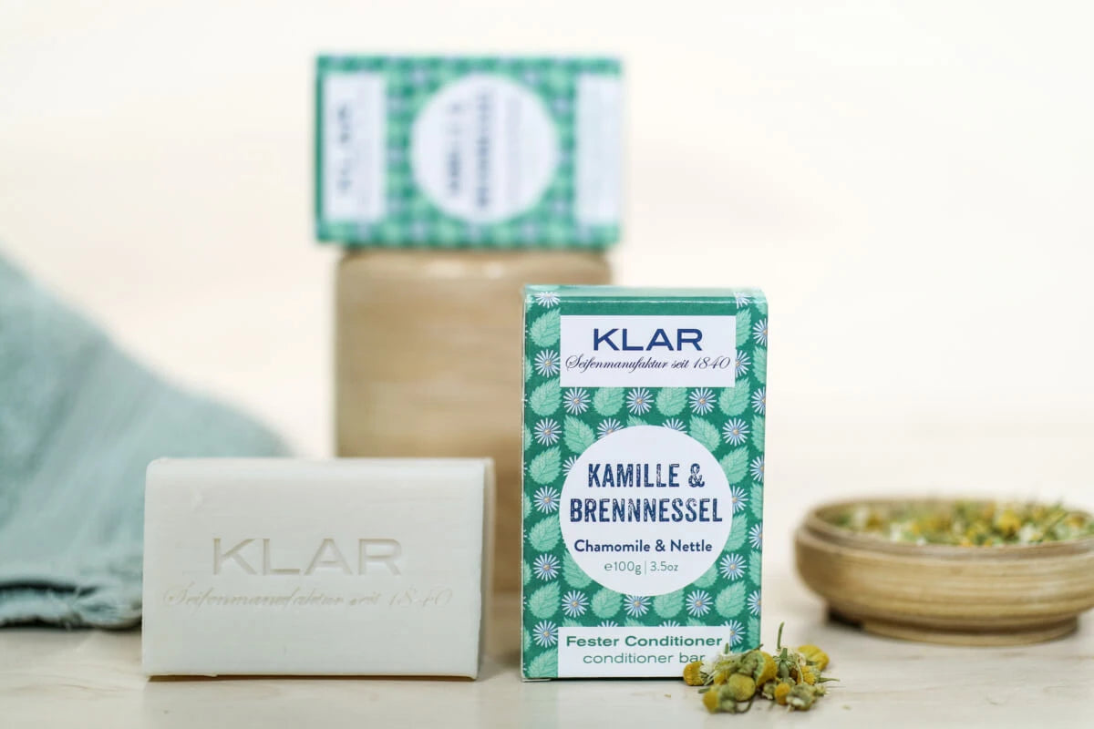 Shampoo Bar, Kamille & Brennnessel, 100 gr.
