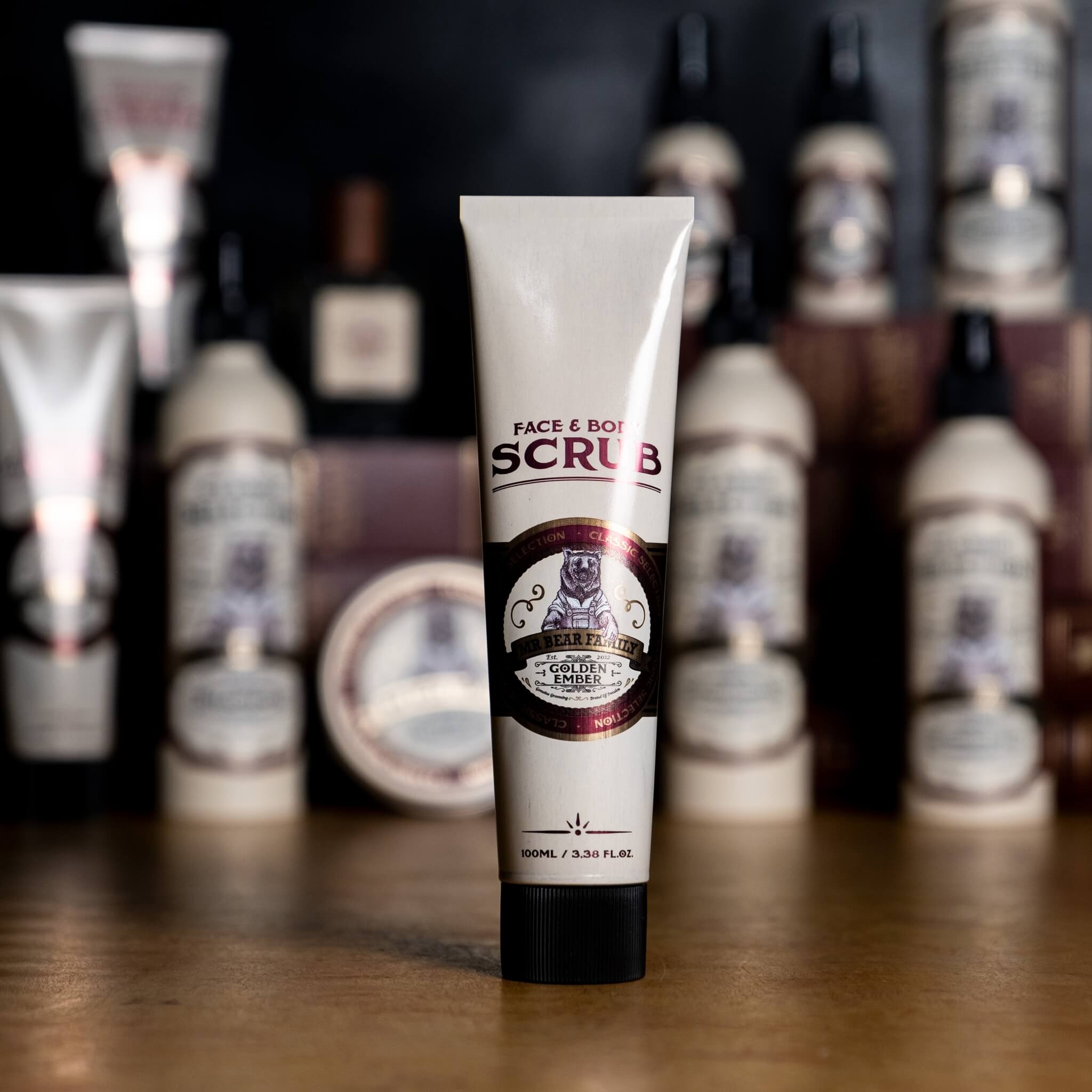 Peeling für Gesicht und Körper, Golden Ember, 100 ml.