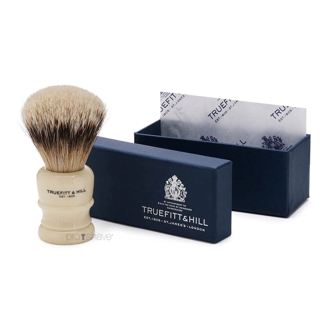 Rasierpinsel, Wellington, Super Badger, Faux Ivory